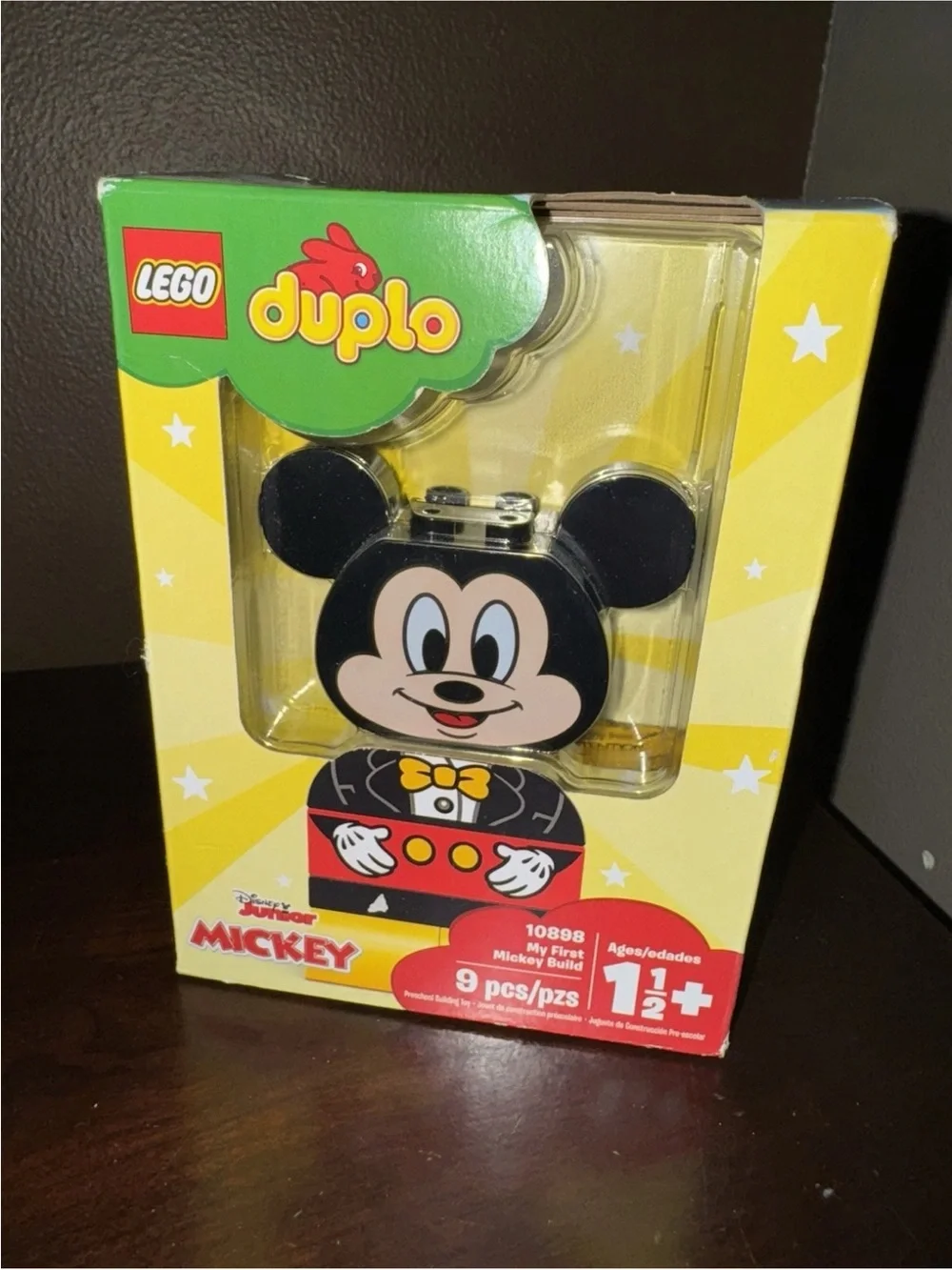 NWT Disney Mickey Mouse Lego Duplo 9 Piece Figure Set 10898